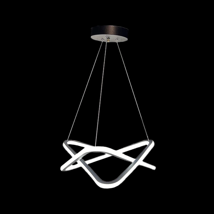 لوستر مدرن ستاره پلکسی - دو طرفه