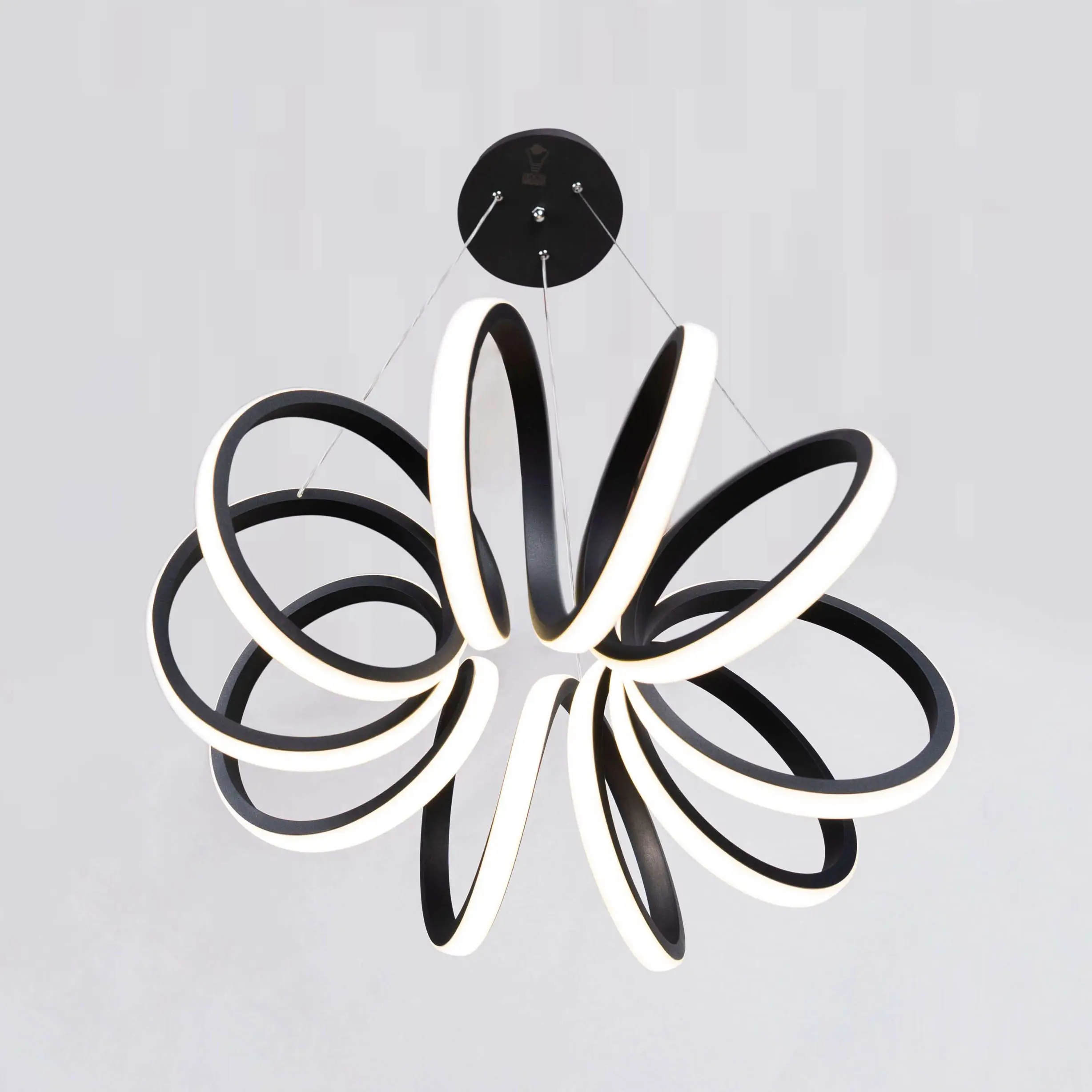 لوستر مدرن فرگل پلکسی هشت پر - یک طرفه