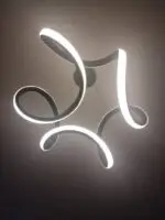 لوستر مدرن مدل خرچنگی سه پر - تصویر 3